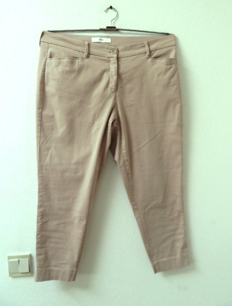 P53 BRAX MARA nieuwe broek beige maat 44 K W34 L30, Beige, Maat 42/44 (L), Zo goed als nieuw, Lang