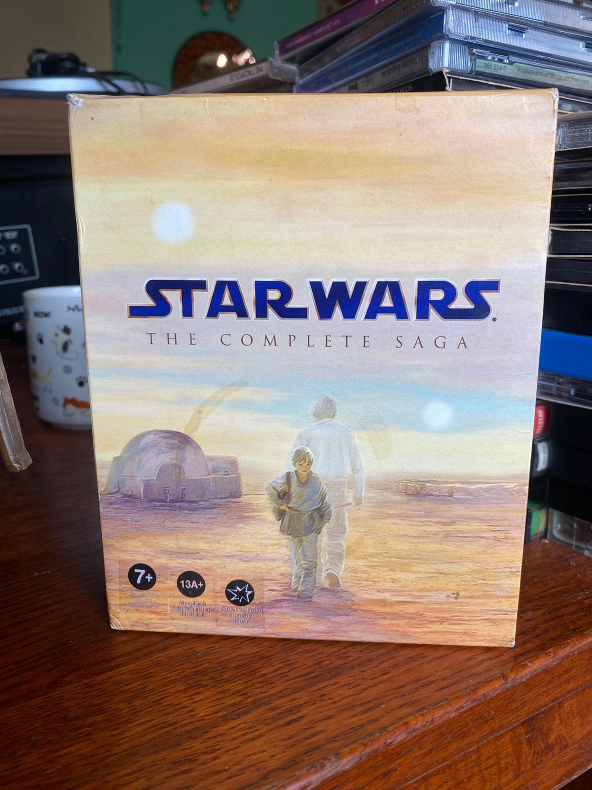 Star wars blue ray box, Alle leeftijden, Ophalen of Verzenden, Zo goed als nieuw