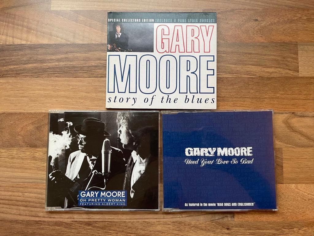 Gary Moore CD Singles (7 stuks) vanaf 2,50, 2 t/m 5 singles, Ophalen of Verzenden, Zo goed als nieuw, Pop