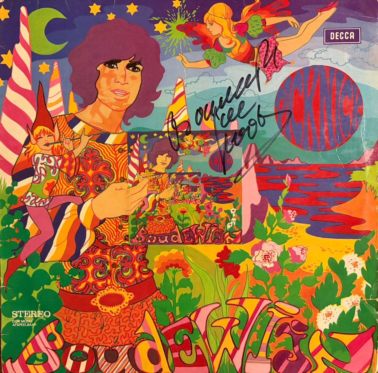 Nederpop LP Boudewijn de Groot - Picknick GESIGNEERD!, Gebruikt, Gesigneerd, Ophalen of Verzenden, Pop