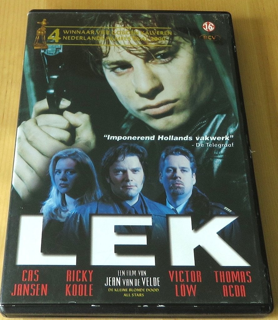 DVD Lek (2000) Cas Jansen, Ricky Koole, Vanaf 16 jaar, Ophalen, Gebruikt, Thriller