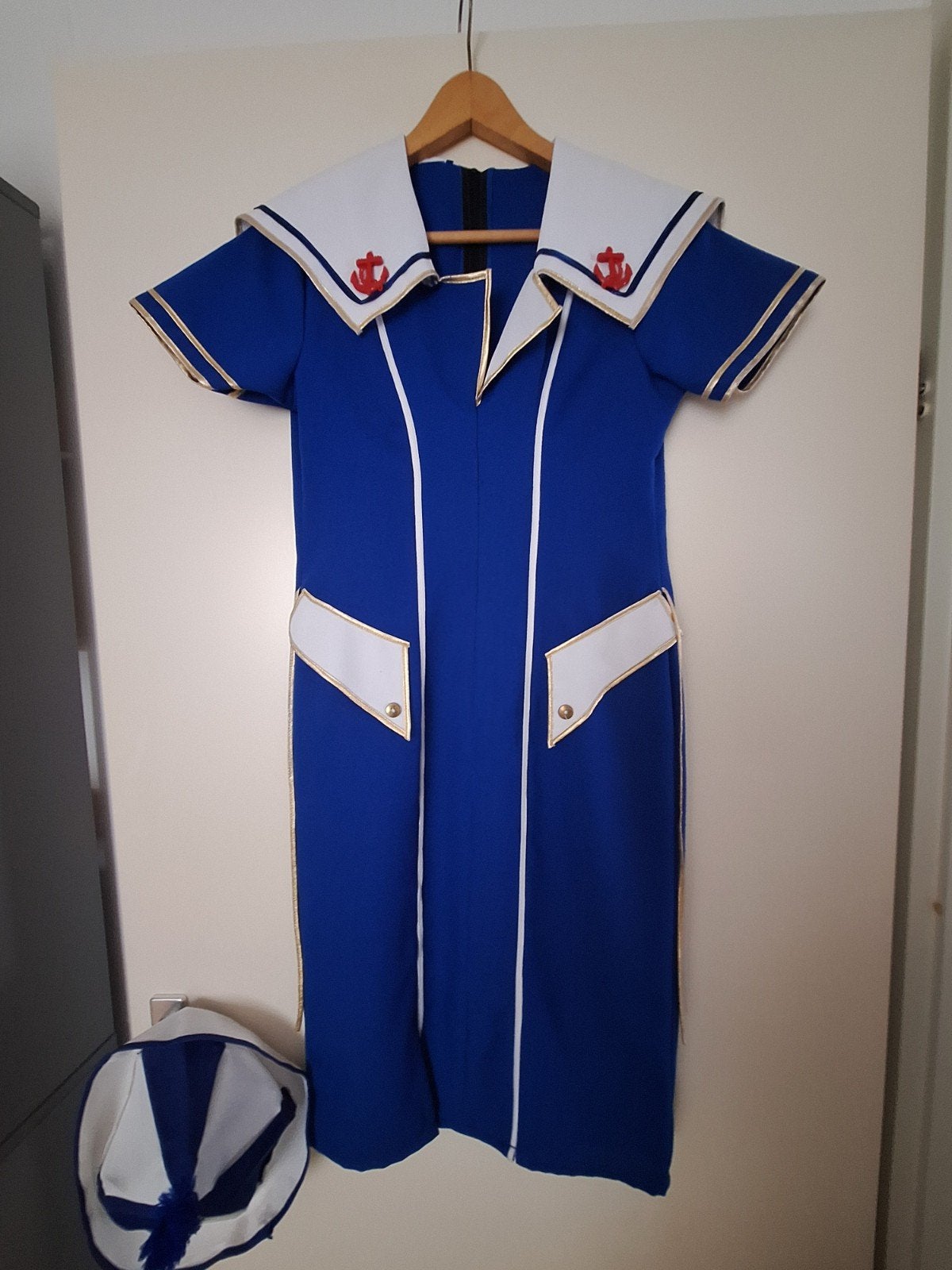 Verkleedkleren matroos dames, Ophalen of Verzenden, Zo goed als nieuw, Carnaval