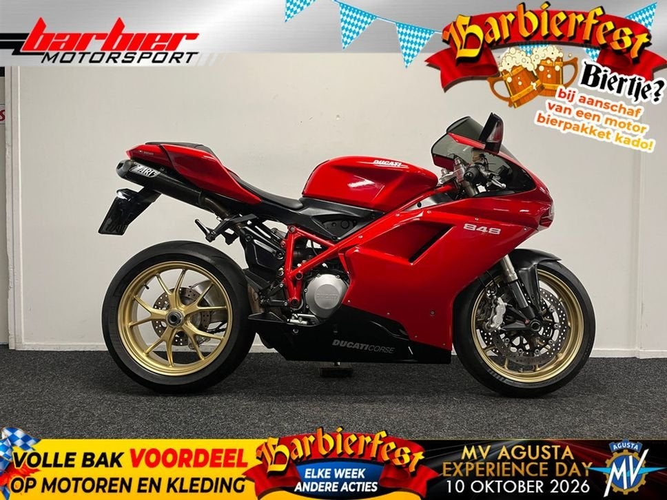 ⭐️⭐️Ducati 848 (bj 2008)⭐️⭐️, Motoren, DUCATI, 2 cilinders, 849 cc, Motorrijbewijs A