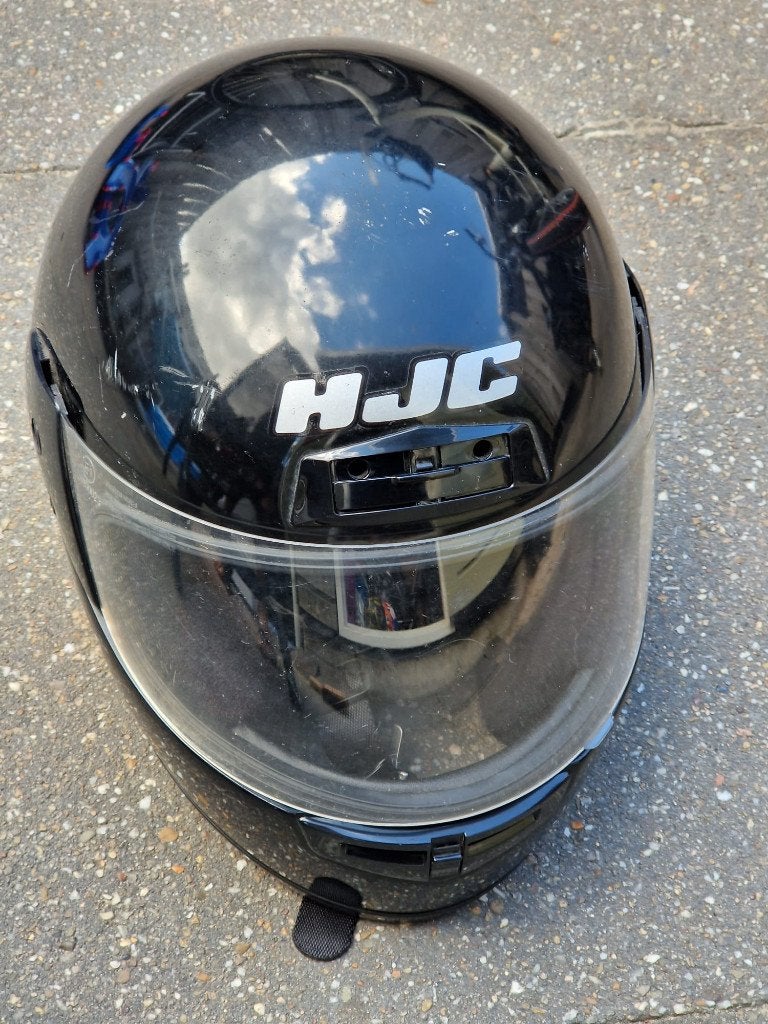 Zwarte HJC integraal helm maat L, Ophalen, HJC, Integraalhelm, L