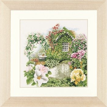 Borduurpakket Rose garden 34807, ., Nieuw, Ophalen of Verzenden, .