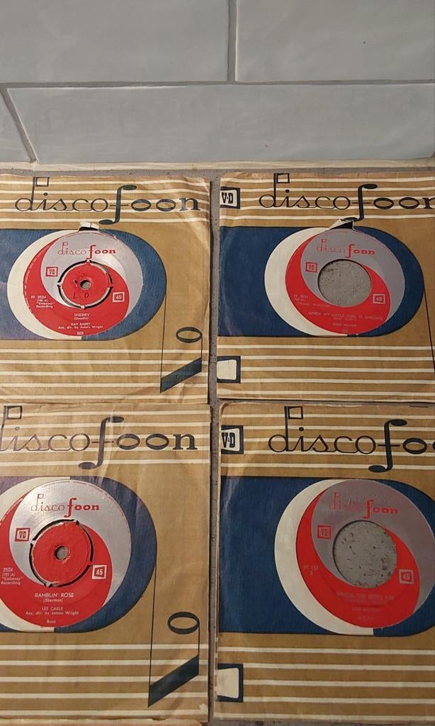 Discofoon 11 stuks, Ophalen of Verzenden, Gebruikt