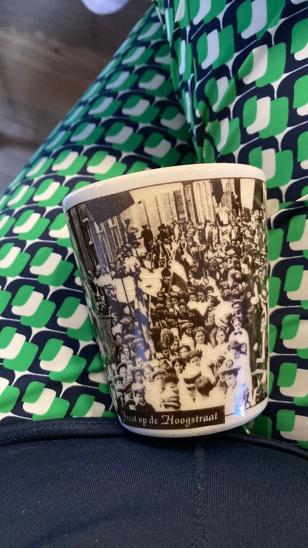 Antiek collectors item kopje AH Amsterdam, Antiek en Kunst, Ophalen of Verzenden