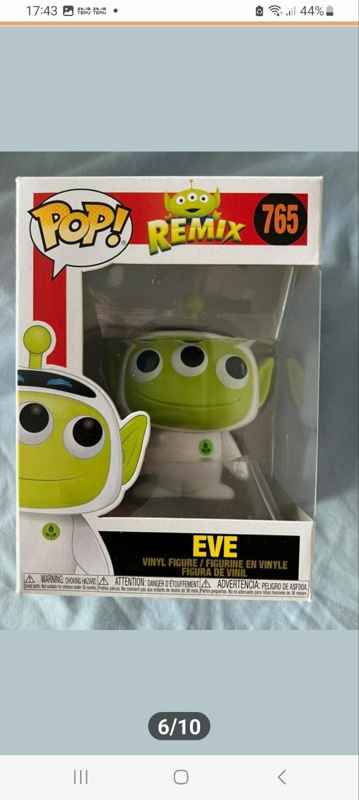 Funko Pop! Remix 765 Eve Vinyl Figuur, Ophalen of Verzenden, Zo goed als nieuw
