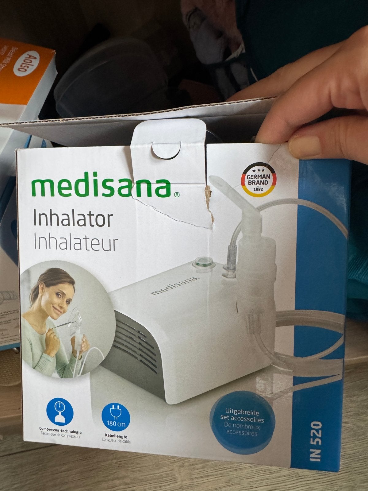 Medisana Inhalator IN 520, Ophalen, Zo goed als nieuw, Overige typen