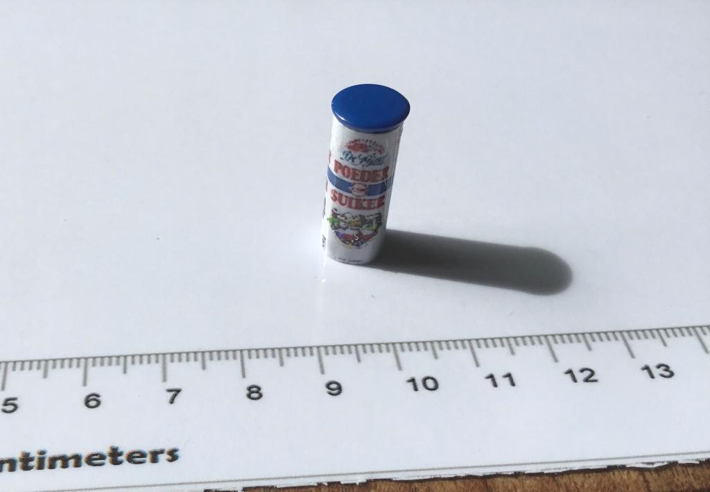 Poppenhuis miniaturen poedersuiker 113, Ophalen of Verzenden, Nieuw, Poppenhuis