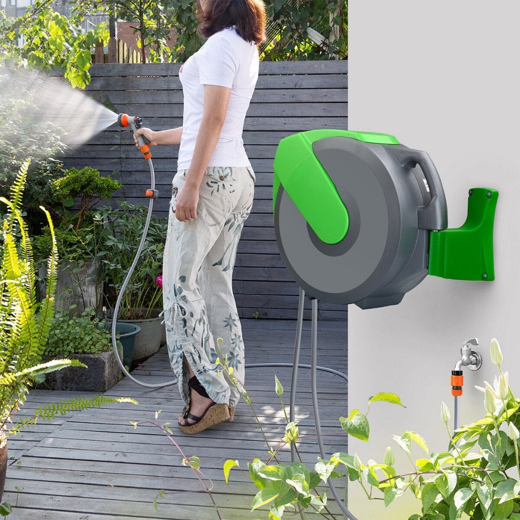 Tuinslanghaspel slanghaspel + 22 m tuinslang GRATIS BEZORGD, Verzenden, Tuinslang, Nieuw, Nvt