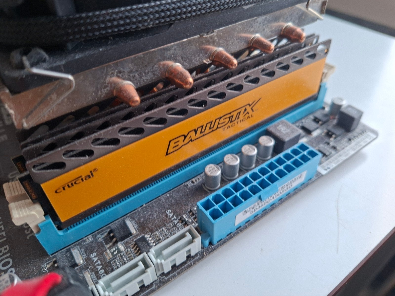 2 x 4 GB DDR3 RAM Crucial Ballistix, Ophalen of Verzenden, Gebruikt, DDR3