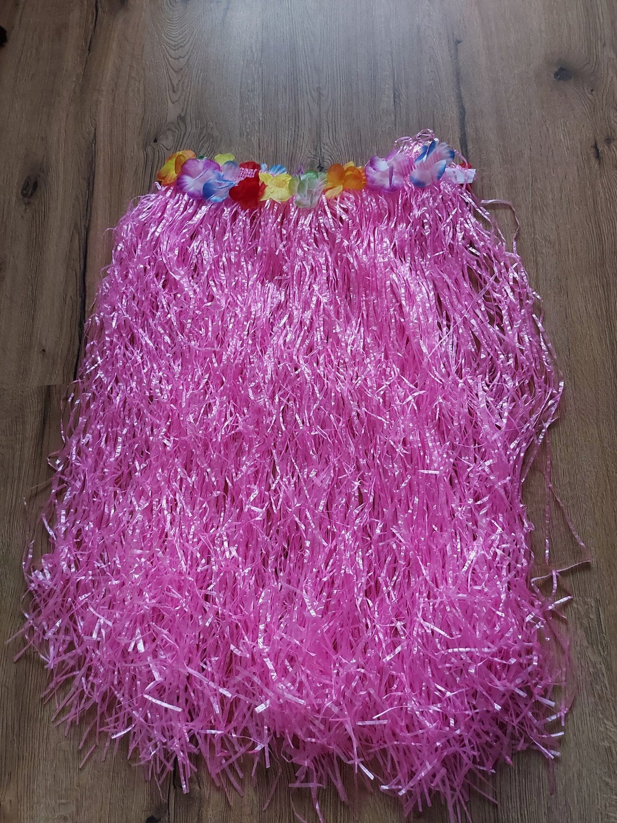 Hawaiiaanse rok met bloemenaccessoires, Ophalen of Verzenden, Gedragen, Carnaval