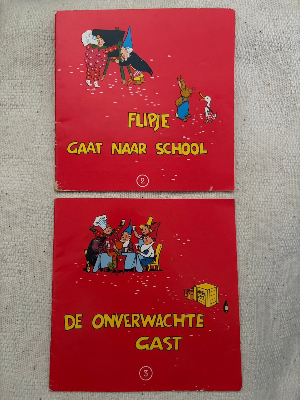 2 Boekjes: Flipje gaat naar school & De onverwachte g, Gelezen, Fictie algemeen, Jongen of Meisje, Ophalen of Verzenden