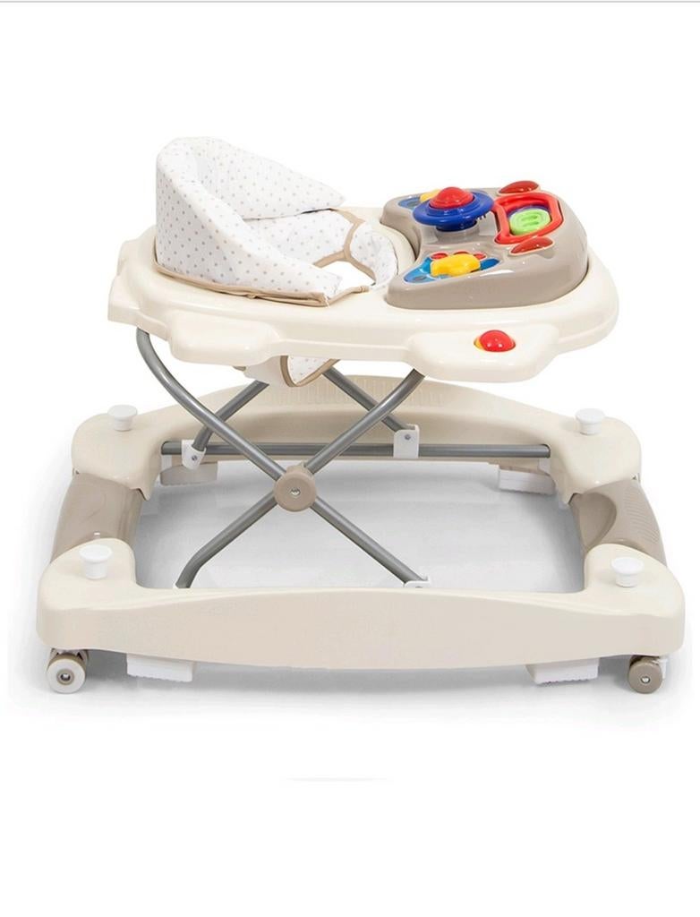 Baninni Loopstoel Classic 2-in-1 Beige, Kinderen en Baby's, Speelgoed | Babyspeelgoed, Zo goed als nieuw, Overige typen, Met licht