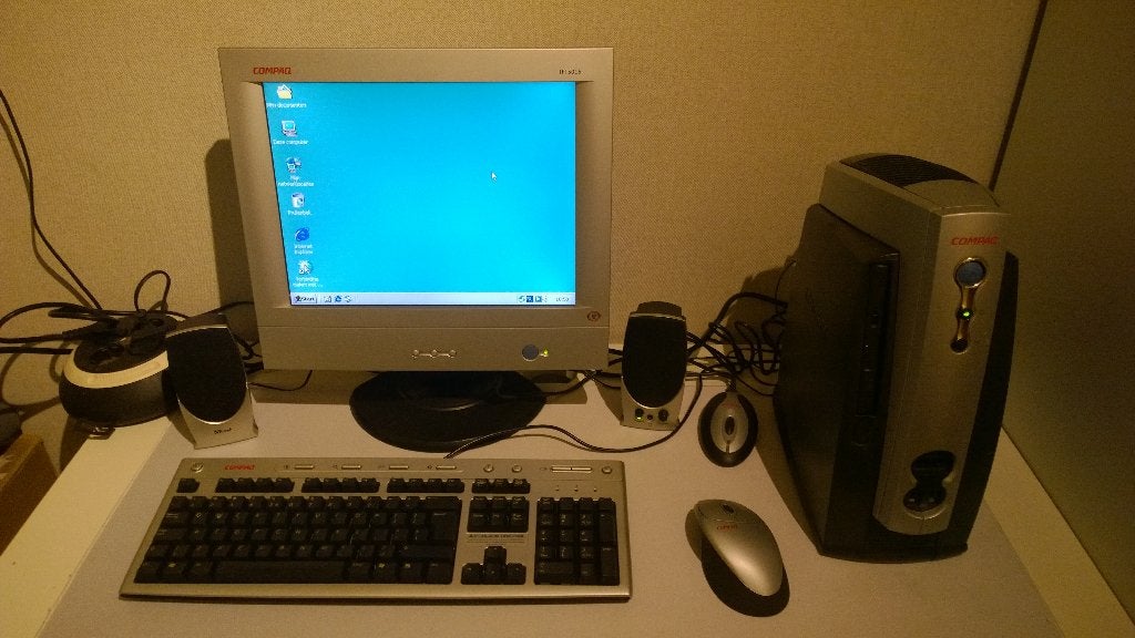 Full Compaq iPAQ Set | Pentium III | Win 2000 | Museumstaat, Computers en Software, Vintage Computers, Ophalen, Compaq