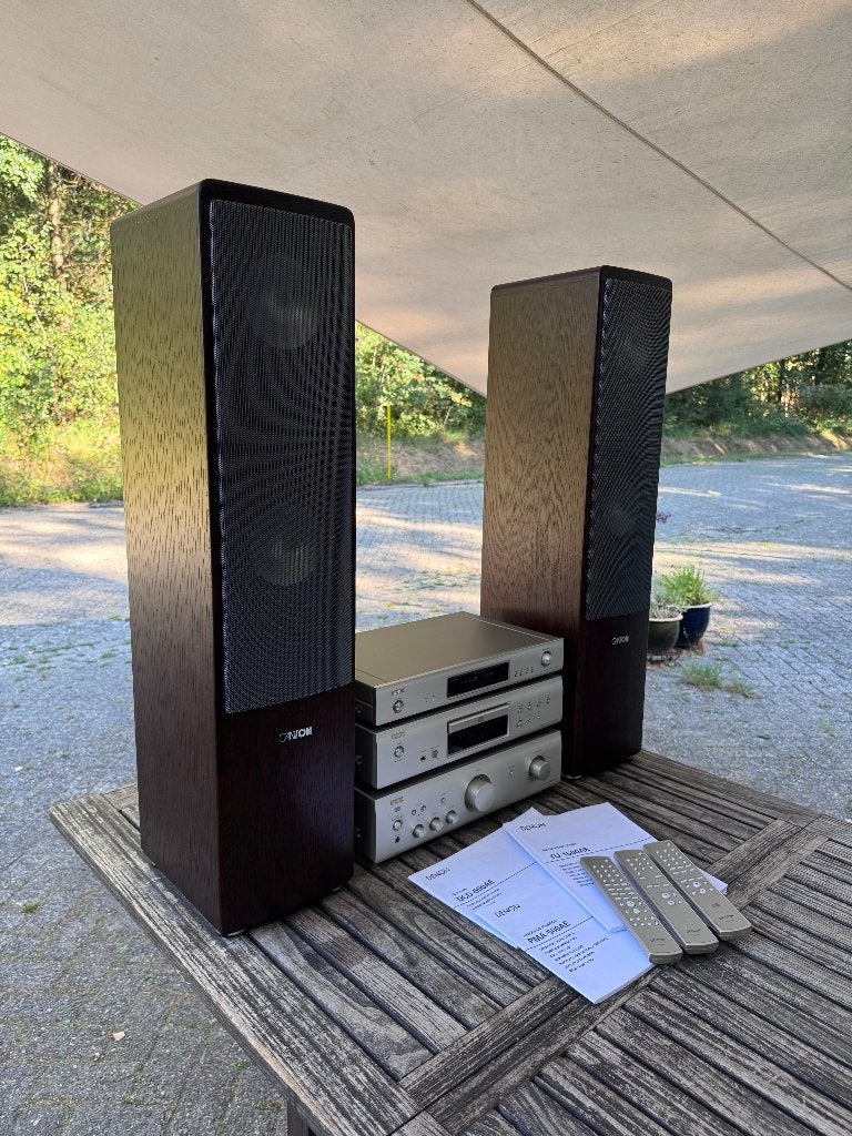 Denon stereoset | Canton Ergo 670DC speakers, Audio, Tv en Foto, Stereo-sets, Ophalen, ;, Gebruikt, Denon