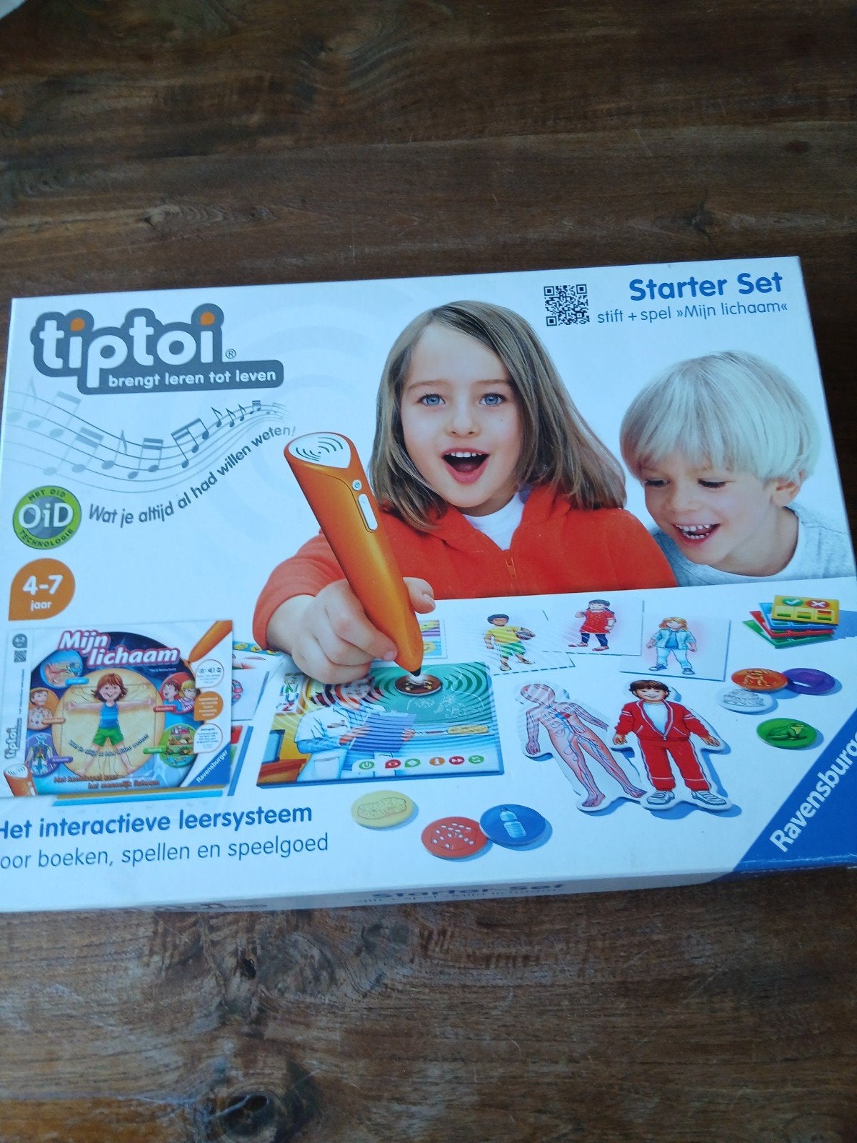 Tiptoi Starter Set: Spel "Mijn Lichaam" (4-7 jaar), Ophalen of Verzenden, Gebruikt, Taal en Lezen, Met geluid