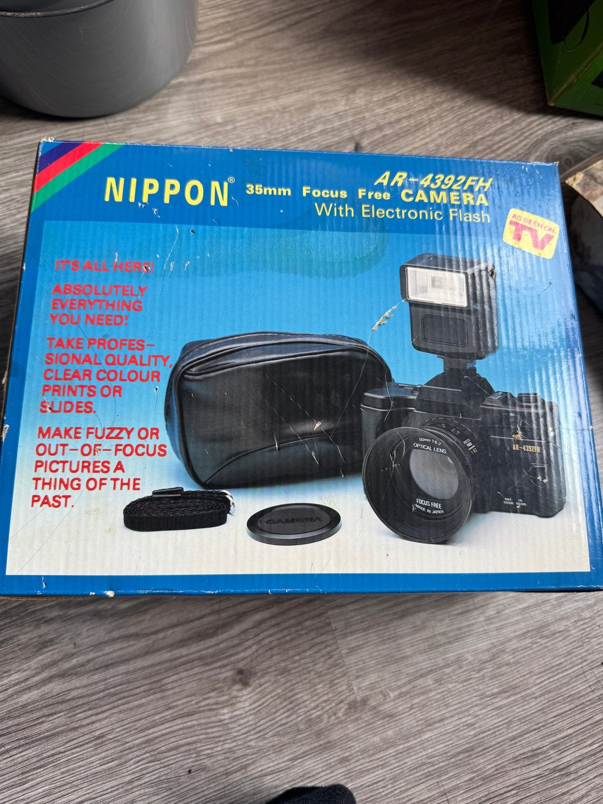 Nippon AR-4392FH 35mm Focus Free Camera met flitser, Audio, Tv en Foto, Ophalen of Verzenden, Nieuw, Compact, Overige Merken