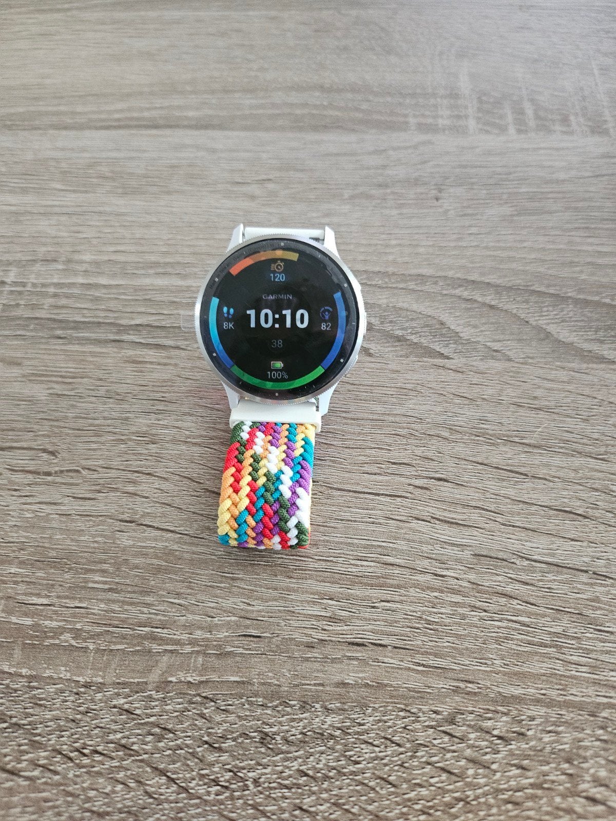 Garmin Venu 3 wit-45 mm, Ophalen, Zo goed als nieuw, Wit, Android