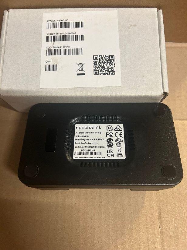 ☎️ NIEUW. Spectralink 92 series Desktop Charger ACH9200100☎️, Telecommunicatie, Ophalen of Verzenden, Nieuw, 1 handset