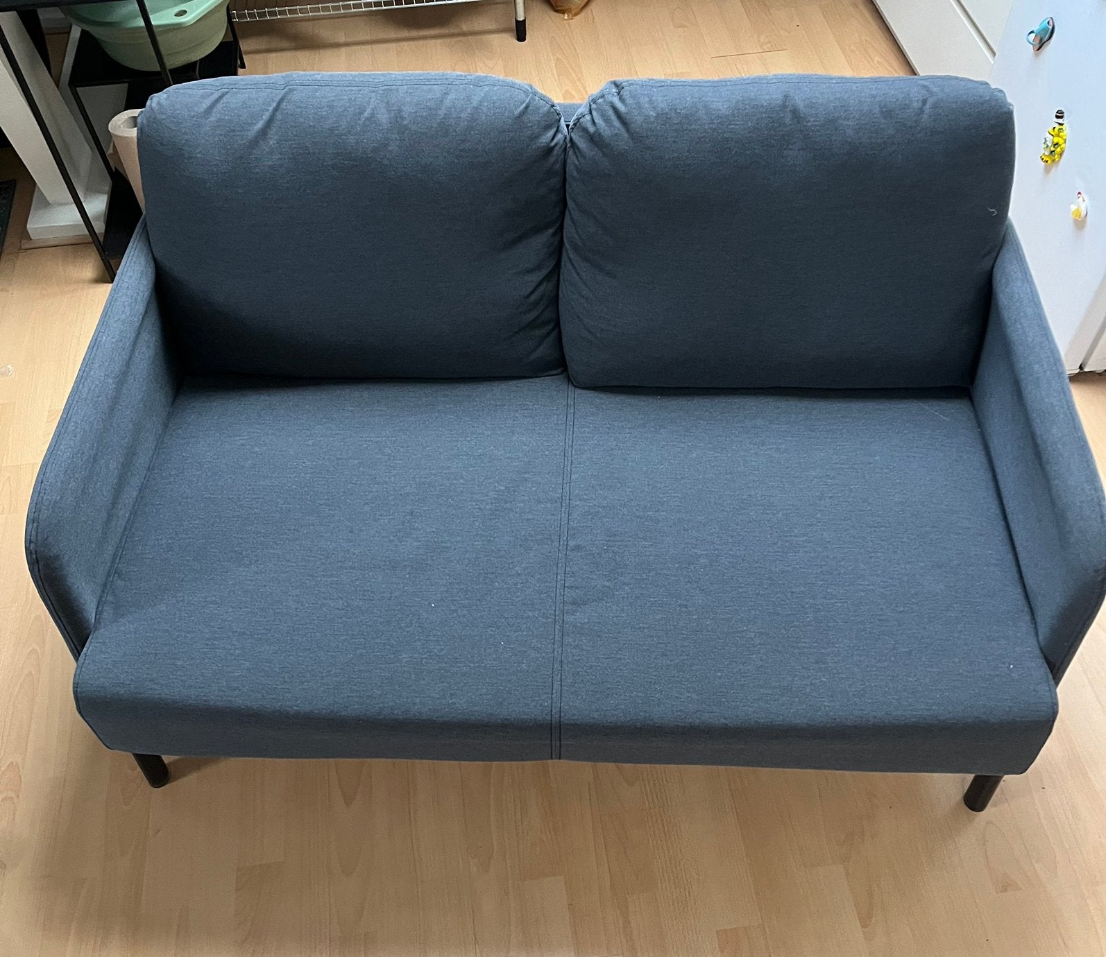 GLOSTAD IKEA bankje, Huis en Inrichting, Slaapkamer | Slaapbanken, Ophalen, Tweepersoons, 190 cm of minder, Zo goed als nieuw