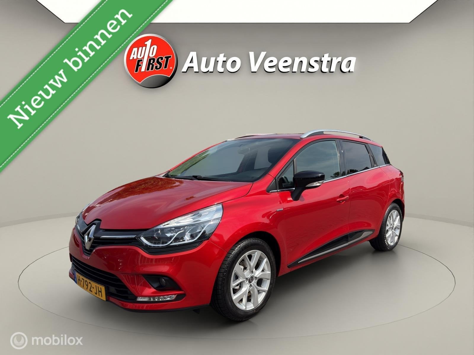 Renault Clio Estate 0.9 TCe Limited|TREKH|DAB|PDC|LMV, Voorwielaandrijving, Stof, Gebruikt, Met garantie (alle)