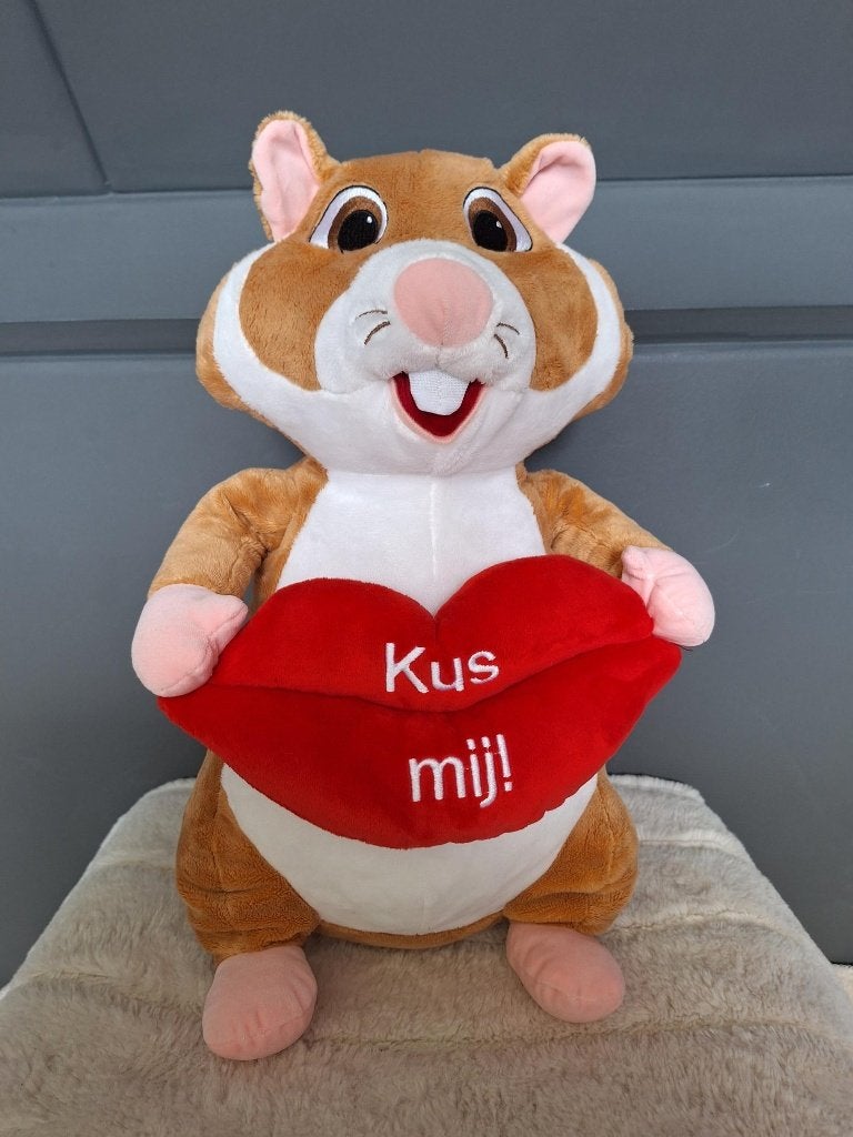 AH hamster groot kus mij, Ophalen of Verzenden, Zo goed als nieuw, Overige typen, Albert Heijn