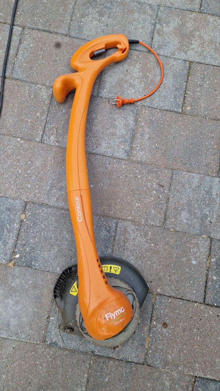 Flymo Contour grastrimmer - Elektrisch en compact, Tuin en Terras, Grastrimmers, Ophalen, Gebruikt, Flymo, 30 tot 50 cm