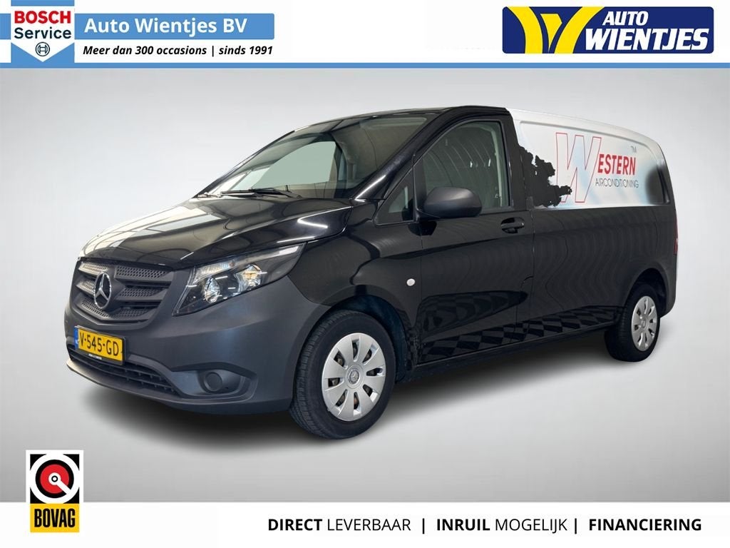 Mercedes-Benz Vito 111 CDI Lang | Business Professional+ | A, Gebruikt, Euro 6, 4 cilinders, Zwart