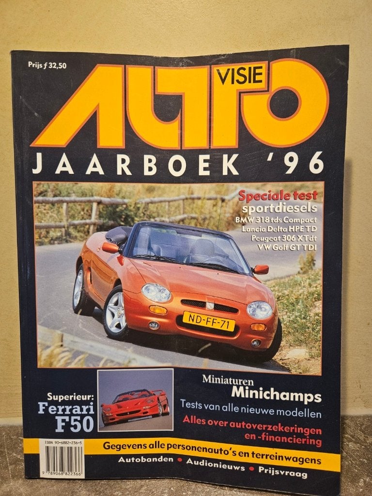 Autovisie Jaarboek 1996, Ophalen of Verzenden, Algemeen