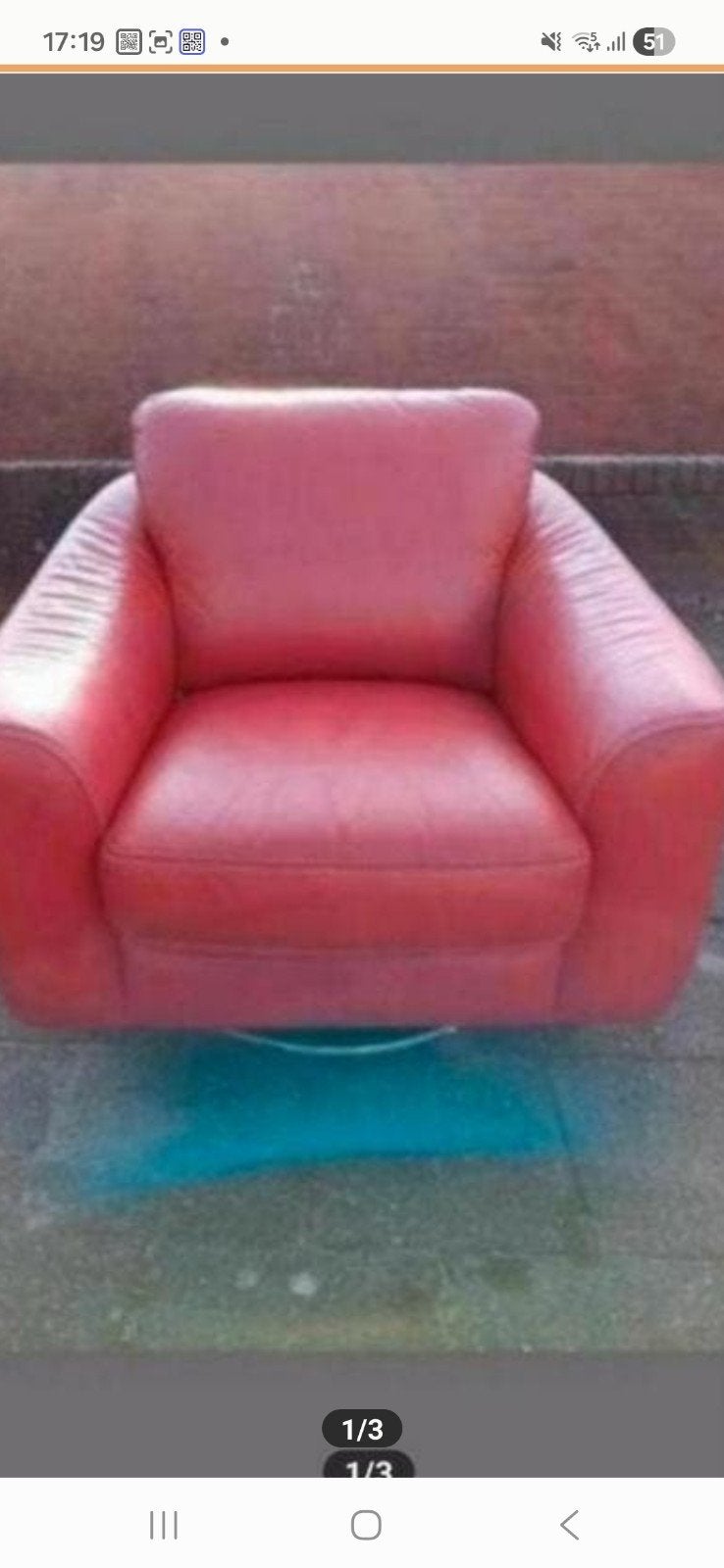Te koop 1 zits en 2 zits en 3 zits bankstel setje, Ophalen of Verzenden, Gebruikt, 75 tot 100 cm, Leer