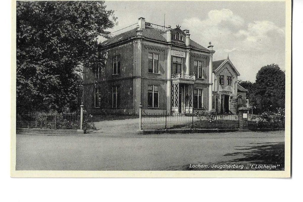 lochem  jeugdherberg  't locheijm  uitg.nauta, Verzenden, 1920 tot 1940, Ongelopen, Stad of Dorp