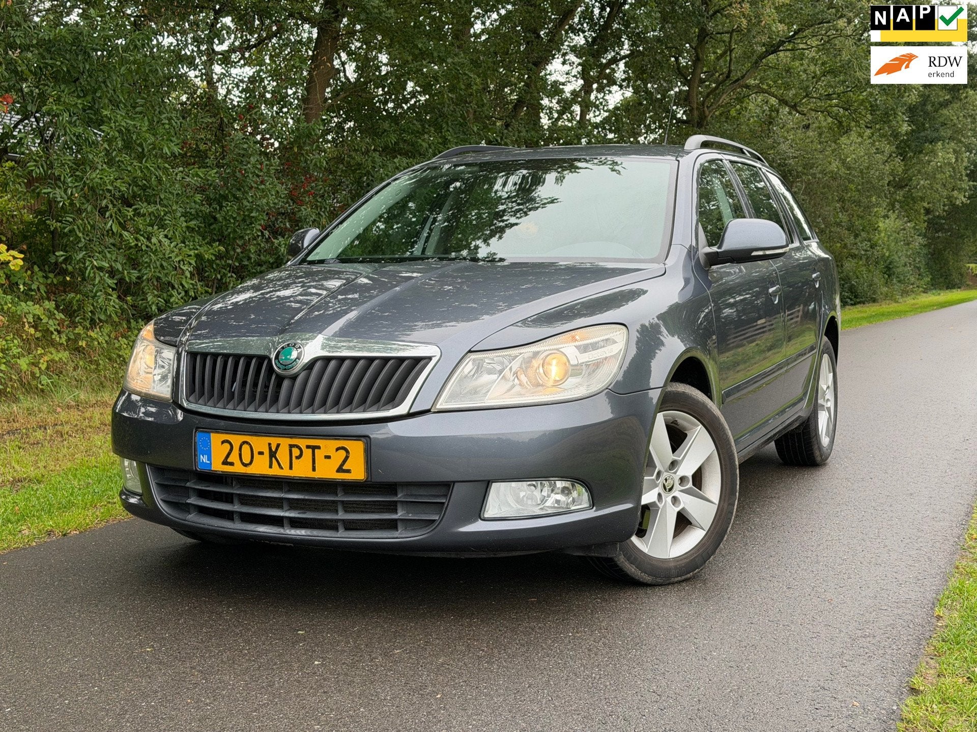 Skoda Octavia Combi 1.8 TSI Ambition Business Line | DSG + C, Euro 5, Gebruikt, 4 cilinders, Origineel Nederlands
