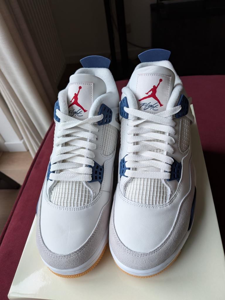 Nike Jordan 4 Retro SB | Navy | Maat 43 | Deadstock, Kleding | Heren, Schoenen, Nieuw, Sneakers of Gympen, Nike Jordan, Verzenden
