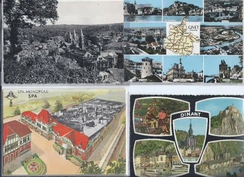 7 Ansichtkaarten van Verschillende landen, Ophalen of Verzenden, 1960 tot 1980, Gelopen, Overig Europa