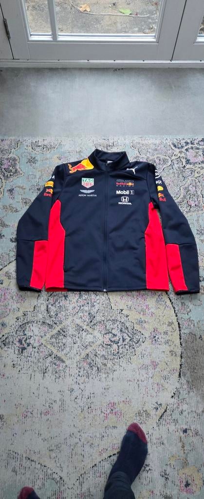 Red Bull Racing Softshell Jas - Maat L, Maat 52/54 (L), Ophalen of Verzenden, Gedragen, Rood