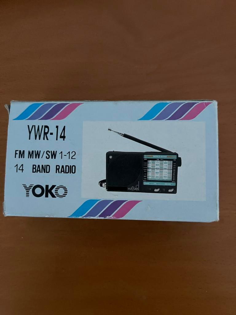 Yoko YWR-14 14-bands radio FM MW/SW/ Nieuw, Ophalen of Verzenden, Nieuw, Wereldontvanger