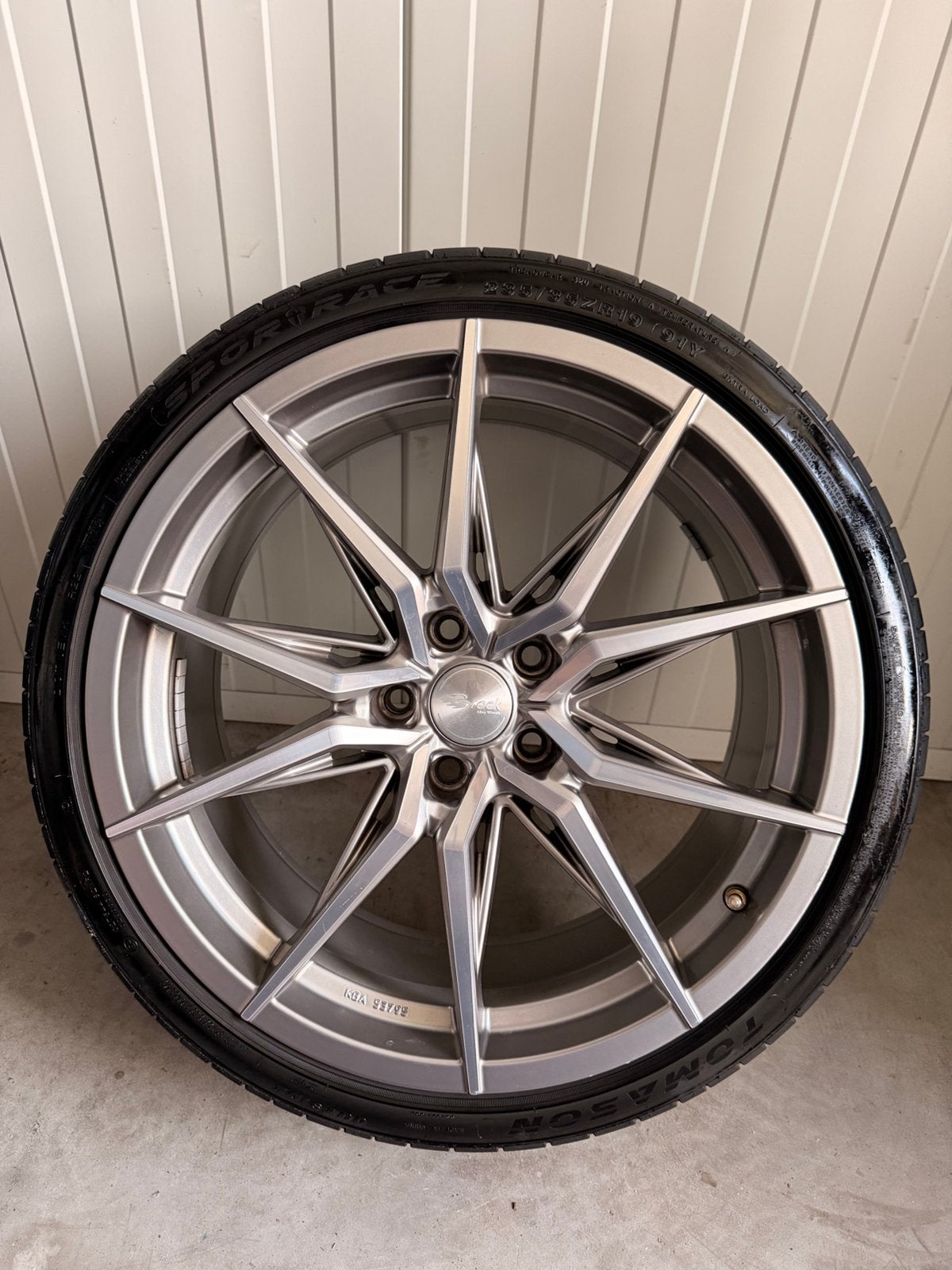 19 inch Brock velgen 5x112 VW/Seat/Audi/BMW, Velg(en), 235 mm, Zomerbanden, Ophalen