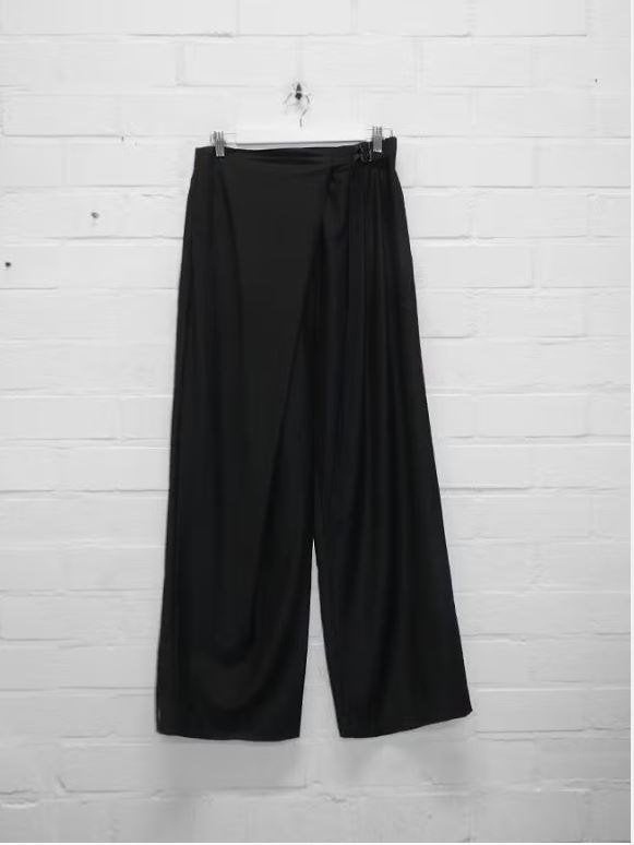 Club L'Avenir - Wide leg pantalon maat XS - Nieuw €199,95, Zwart, Nieuw, Ophalen of Verzenden, Club L'Avenir