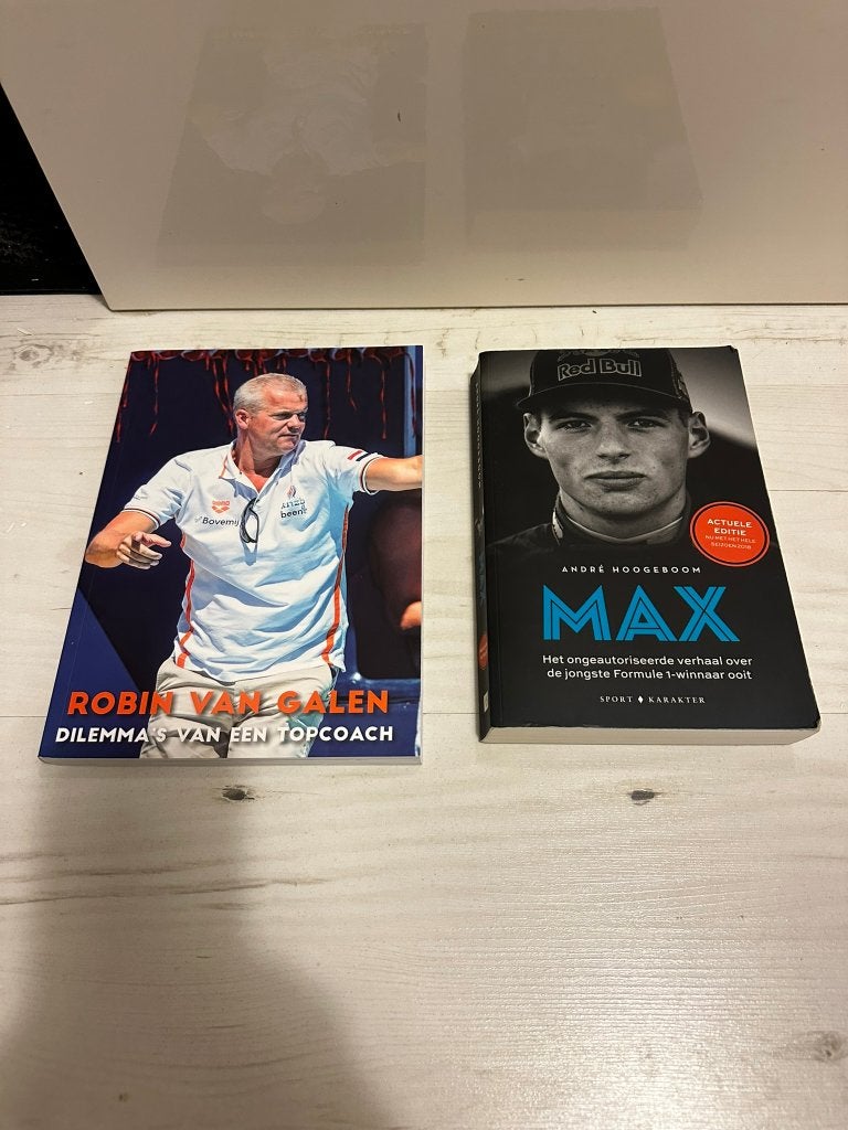 Sportboeken (o.a. Max, Gijp, Van Basten), Ophalen of Verzenden, Zo goed als nieuw, Balsport