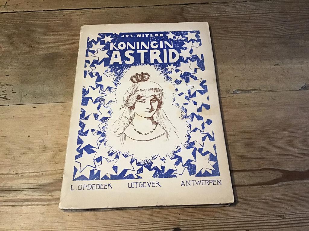 Koningin Astrid L. Opdebeek, Ophalen of Verzenden, Zo goed als nieuw, Kaart, Foto of Prent
