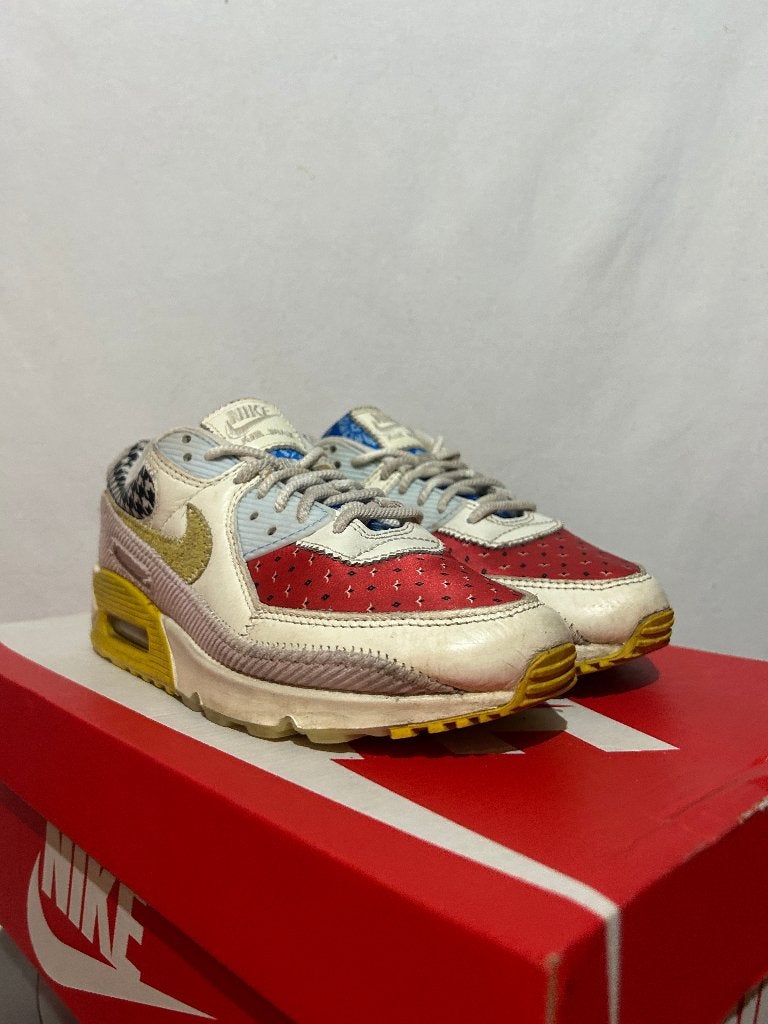 ALS NIEUW! Maat 39 - Nike Air Max 90 Patchwork, Overige kleuren, Verzenden, Nike, Nike
