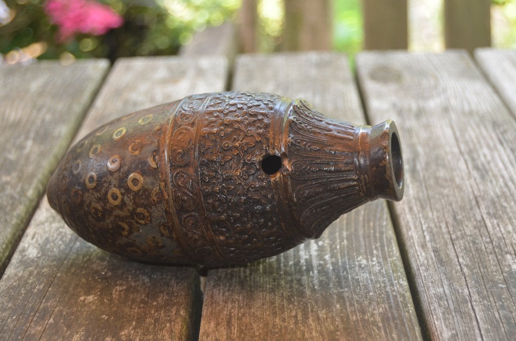 Zeer fraaie Hookah pijp, brons, India 18e eeuw., Antiek en Kunst, Ophalen of Verzenden