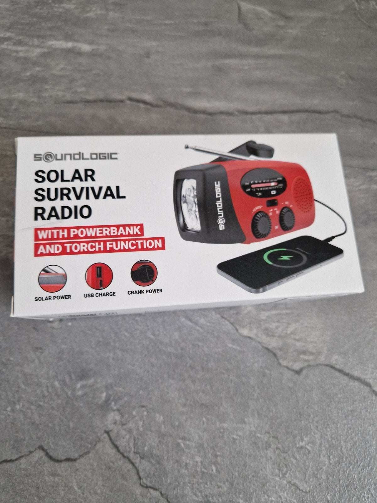 Solar survival radio, Ophalen of Verzenden, Nieuw