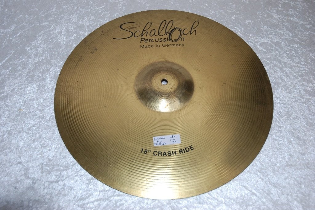 Shalloch Crash ride bekken 1511gr 18 inch  <25252060>, Gebruikt, ., Drums of Percussie, Ophalen of Verzenden