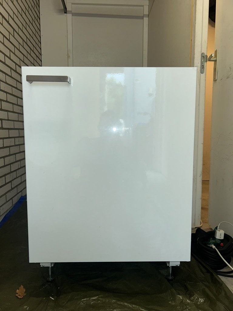 IKEA FROSTIG Onderbouw Inbouwkoelkast Schoon & Werkend!, Ophalen, Minder dan 85 cm, 100 tot 150 liter, Energieklasse A of zuiniger