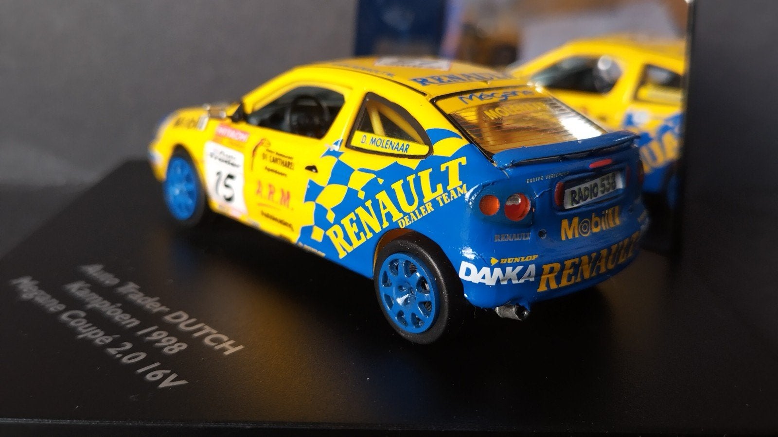 Renault Clio Cup Molenaar 1:43 Vitesse Pol, Overige merken, Auto, Verzenden, .