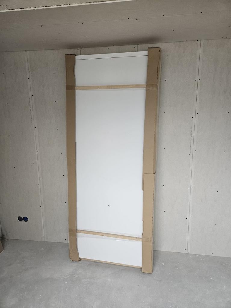 Nieuwe witte binnendeur met kozijn, ongebruikt, Ophalen, 80 tot 100 cm, Binnendeur, Nieuw