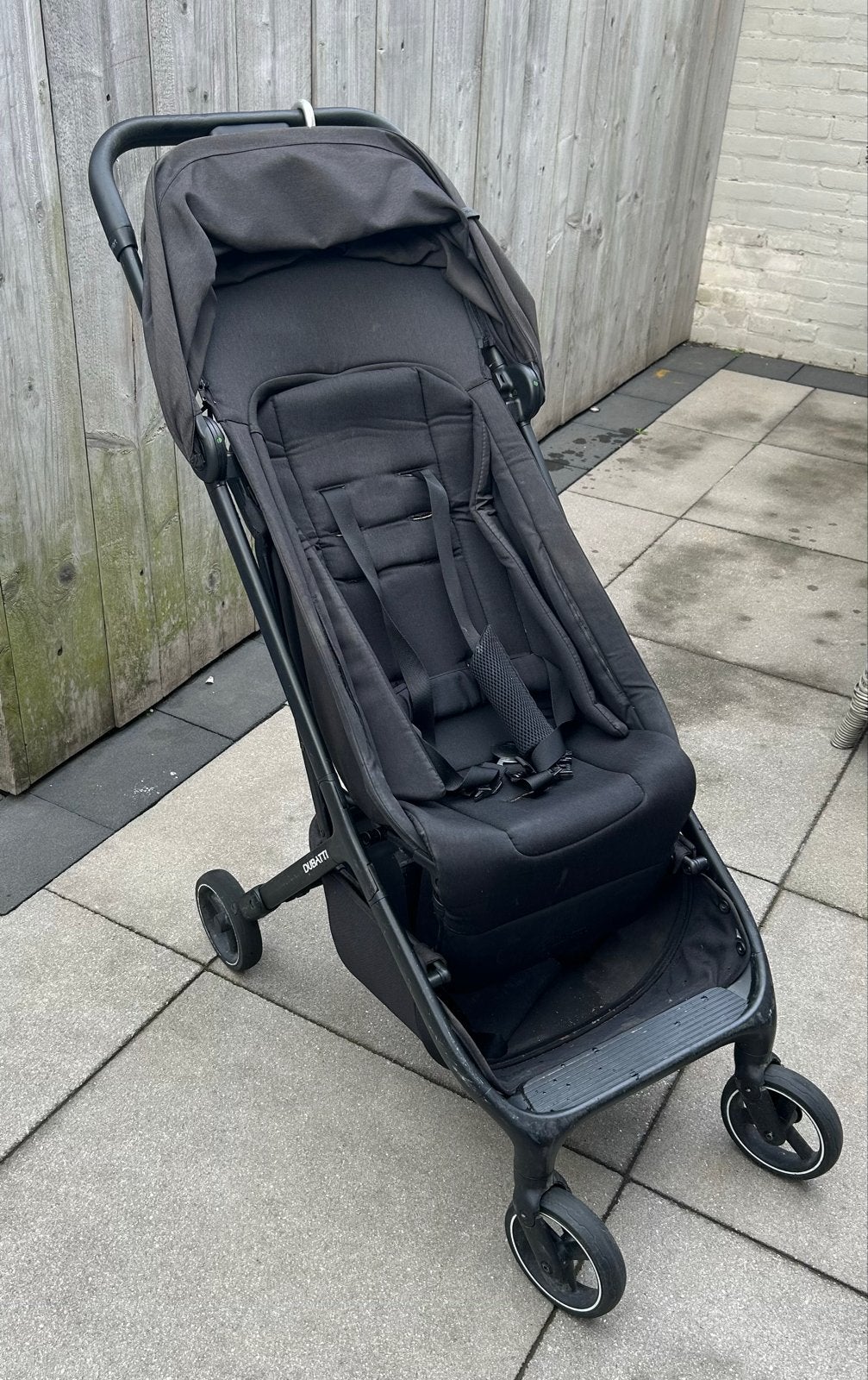 Dubatti kinderwagen - Zwart, Ophalen, Gebruikt, Kinderwagen, Overige merken